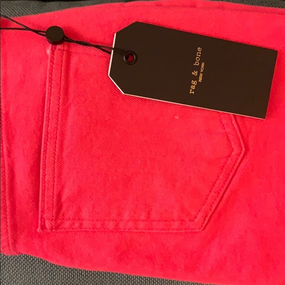 New rag&bone jeans,bill pink,ankle cigarette - Picture 6 of 9
